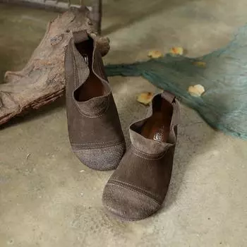 Johnature/лоферы из натуральной кожи ручной работы в стиле ретро, повседневные туфли на плоской подошве с мягкой подошвой, женские туфли без шнуровки