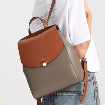 Johnature модный рюкзак большой емкости женская сумка повседневная воловья кожа в студенческом стиле студенческая школьная сумка дорожные рюкзаки бежевый