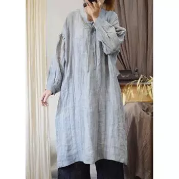 Johnature, осенняя женская льняная рубашка нерегулярного цвета, винтажная рубашка, модная свободная рубашка с длинными рукавами