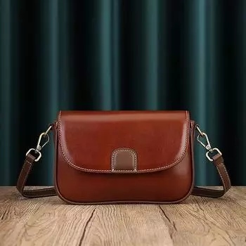 Johnature простые сумки через плечо из натуральной кожи для женщин винтажные мягкие сумки из натуральной натуральной яловой кожи однотонные сумки на плечо чёрный