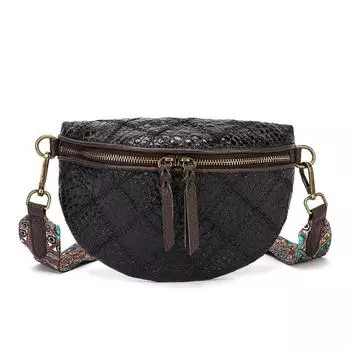 Johnature Ретро женская нагрудная сумка из натуральной кожи для отдыха портативная мягкая воловья кожа модные сумки на плечо и через плечо