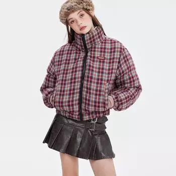 Johnature Reversible Clothes Winter Thickened Stand-up Collar Bread Clothes Loose Warm Fashion Women Short Coats S чёрный