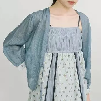 Johnature женские однотонные рубашки Ramie, топы с v-образным вырезом и длинными рукавами, летние блузки, повседневные лоскутные рубашки M светло-желтого