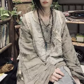 Johnature женские винтажные лоскутные топы на бретелях с круглым вырезом летние летние женские топы в китайском стиле One Size фиолетовый