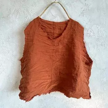 Johnature женские винтажные майки с круглым вырезом однотонная одежда высокого качества летняя майка в китайском стиле One Size темно-розовый