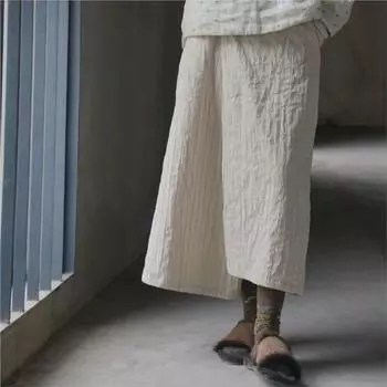 Johnature женские винтажные нерегулярные теплые юбки с эластичной резинкой на талии однотонная одежда зимняя новая женская трапециевидная повседневная юбка L темно-фиолетового