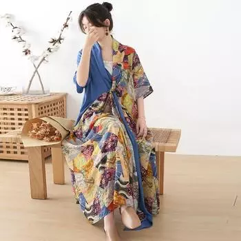 Johnature женское весеннее модное винтажное свободное модное платье с цветочным принтом и v-образным вырезом с короткими рукавами, платье в китайском стиле