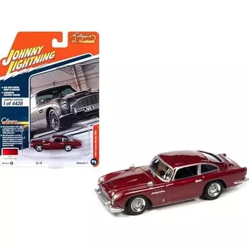 Johnny Lightning 1/64 aston martin DB5 1966 темно-красный классический золотой мини-автомобиль Aston Martin [продукт]