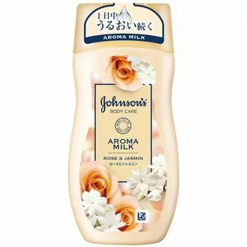 Johnson Body Care Aroma Milk Extra Care Лосьон для тела с ароматом розы и жасмина 200 мл x 7 шт.