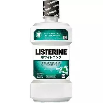 Johnson Johnson Listerine Whitening x set Жидкая зубная паста [Распродажа набора] & (250мл) 3-х частей