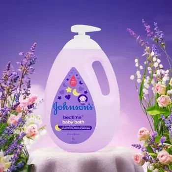 Johnson s Baby Bedtime Bath 1000мл, Корейский уход за телом