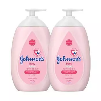 Johnson s Baby Pink Лосьон Двойной Специальный 500мл+500мл
