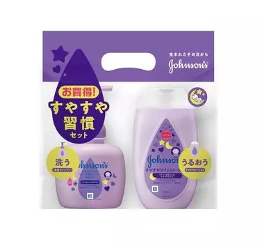 Johnson Suyasuya Time Baby Шампунь для всего тела Пена Тип 400 мл Suyasuya Time Лосьон 300nl Гипоаллергенный Слегка Кислотный Детский Новорожденный Увлажняющий Ценность