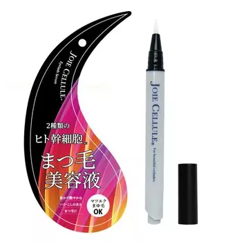 JOIE CELLULE Сыворотка для ресниц со стволовыми клетками 1 флакон, наносится кистью Wide Lash Capixil, производное витамина С, сделано в Японии [сыворотка человека] 1,5~2