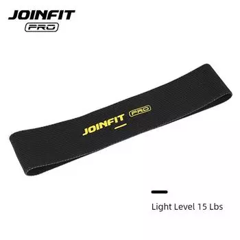 Joinfit Elastic Force Circle Knitting Hip Exercise Band Women s Yoga Fitness Anti-Resistance Ring Elastic Ring Hip Training Men Leg Training Knitted Light Level (15 Pound Resistance)