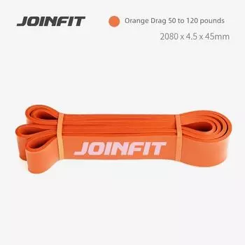 Joinfit Resistance Training Band Yoga Resistance Band Pull-up Aid Pulling Rope Senior High School Entrance Examination Students Chest Muscle Orange [50-120 pounds]]