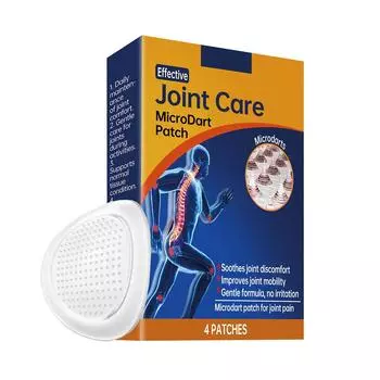 Joint Microneedle Patches Provide Gentle Care, Are Skin-friendly And Comfortable For Joints, And Joint Discomfort. They Are Daily Maintenance Patches. One Size синий