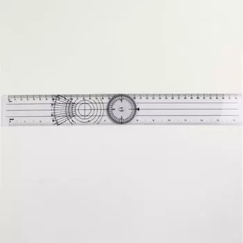 Joint Ruler Lasting Transparent Smooth Mellow Limb Angle Measurement Limb Angle Ruler Durable Easy To Use High Quality Ruler