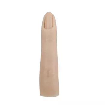 Joints Bendable False Nail Tip Practice False Finger Model Fake Finger Display Tool Fake Finger Model Nail Showing Stand