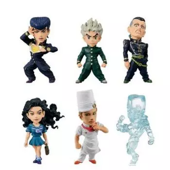 JoJo s Bizarre Adventure Diamond is Unbreakable World Collectable Figure vol.1 Набор из 6 видов