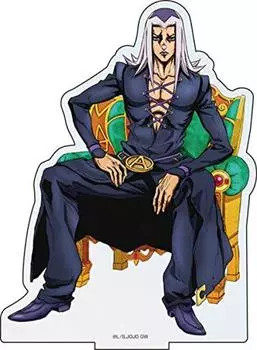 JoJo s Bizarre Adventure Golden Wind Оригинальная большая акриловая подставка Buccellati Team (3) Абаккио