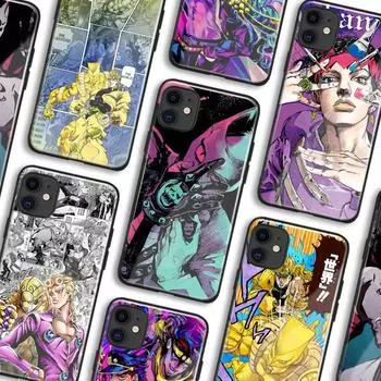 JoJo s Bizarre Adventure JoJo чехол для телефона из закаленного стекла чехол для iPhone SE 6 6s 7 8 Plus X XR XS 11 12 13 Mini PRO MAX Other Phone Model
