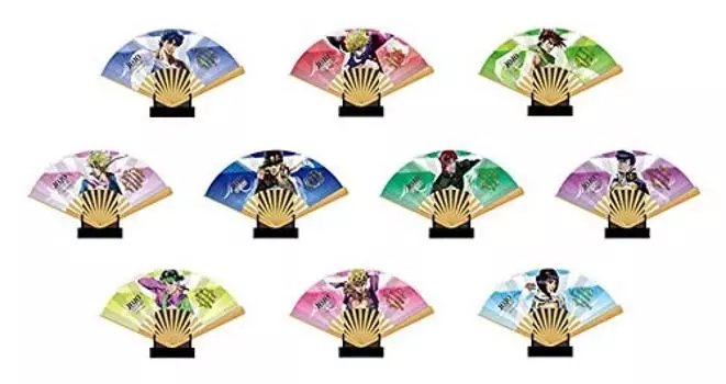 JoJo s Bizarre Adventure THE ANIMATION Мини-коллекция вентиляторов BOX Продукт