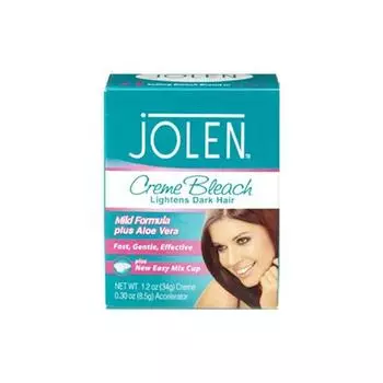 Jolene Cream Bleach Mild Large Capacity (1.2oz),Korean hair products