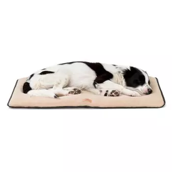 Jolly Micro Fleece 85 Beige Dog Bed House Water Repellent Car Seat Made by Italian Ferplast бежевый