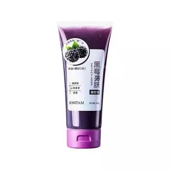 JOMTAM Blackberry Омолаживающий скраб Глубокое очищение Отшелушивающее отбеливание Шелковистый уход за телом 200g