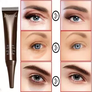 JOMTAM Gold Caviar Уход за кожей вокруг глаз Увлажняющий Замедляет старение Удаляет веснушки и морщины Удаляет темные глаза Укрепляющая сыворотка для глаз 20 г