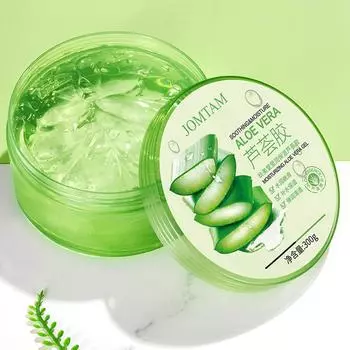 JOMTAM Яркий увлажняющий гель Алоэ Вера 300 г Улучшение Сухой кожи Удаление прыщей и Контроль масла