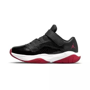 Jordan 11 CMFT Low Bred (PS) Детские кроссовки Черный Белый-Тренажерный зал-Красный CZ0905-005 35