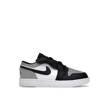 Jordan 1 Low Alt Черный Серый (PS) Детские кроссовки белые BQ6066-052 35