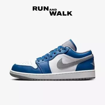 Jordan 1 Low True Blue Cement Grey 553558-412 EUR40/250mm