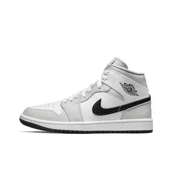 Jordan 1 Mid Light Smoke Grey (Women s)
