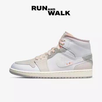Jordan 1 Mid SE Craft White и Phantom DM9652-100