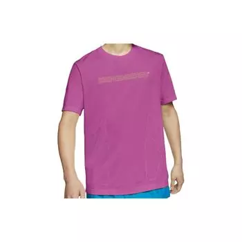 Jordan 23 Engineered Dri-Fit Повседневная спортивная футболка с короткими рукавами Мужские топы Фиолетовый CJ6205-623 L