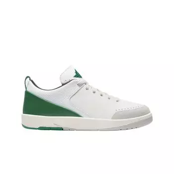 Jordan 2 x Nina Abney Retro Low SE, белые и малахитовые женские кроссовки DQ0560-160