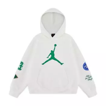 Jordan Air Flight Court Of Legends 23 Series Knitted Pullover Hoodie Kids hoodies White Blue II0289-133 M