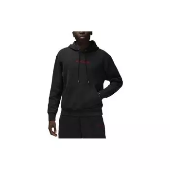 Jordan Alphabet Logo Pattern Толстовка с капюшоном и длинными рукавами Мужские топы Черный DV6464-010 M