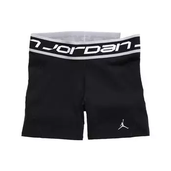 Jordan Alphabet Print эластичный пояс облегающие спортивные шорты женские плавки черные FB4624-010 L