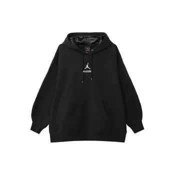 Jordan ASW AJ Girl Verbiage Толстовка с капюшоном Женские топы Черный FZ4334-010 S