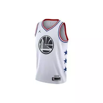 Jordan Баскетбольная майка NBA All-Star SW Fan Edition Retro для мужчин, топы, белые AQ7297-101 XL