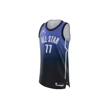 Jordan Баскетбольная майка NBA Printed Colorblock для мужчин, верхние части, синяя DX6336-502 M
