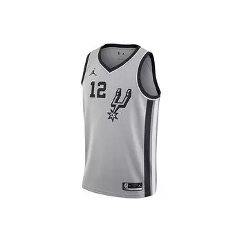 Jordan Баскетбольная майка NBA Retro Breathable прямого покроя для мужчин, серая CV9494-009 L