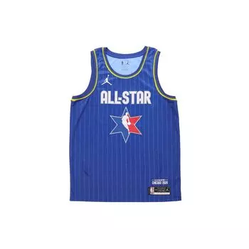 Jordan Баскетбольный жилет NBA All-Star Breathable No. 23 Мужские топы Синие CJ1059-400 S