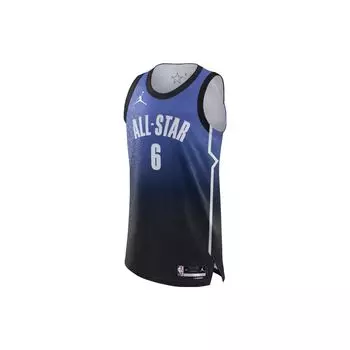 Jordan Баскетбольный жилет NBA с круглым вырезом, майка 2023 All-Star Player Edition, мужские топы, Gem-Blue DX6336-501 XXL