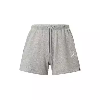 Jordan Brooklyn Fleece Comfortable Versatile Three-Quarter Casual Shorts Women shorts Dark-Gray White HJ1366-063
