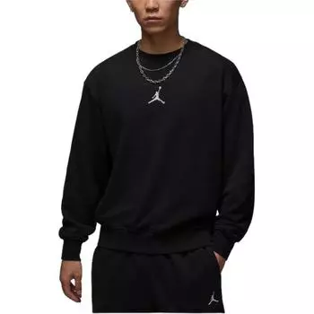 Jordan Brooklyn флис Jumpman удобный свитер с круглым вырезом и длинным рукавом толстовка мужская толстовка черный HV1751010 M